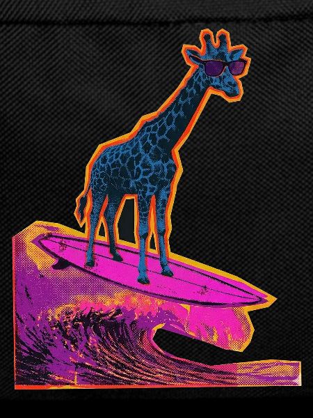 Surfer Giraffe