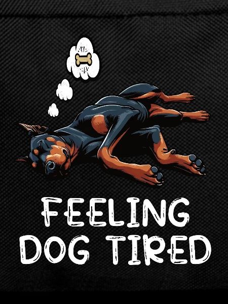 Feeling Dog Tired Doberman Doberman Owner
