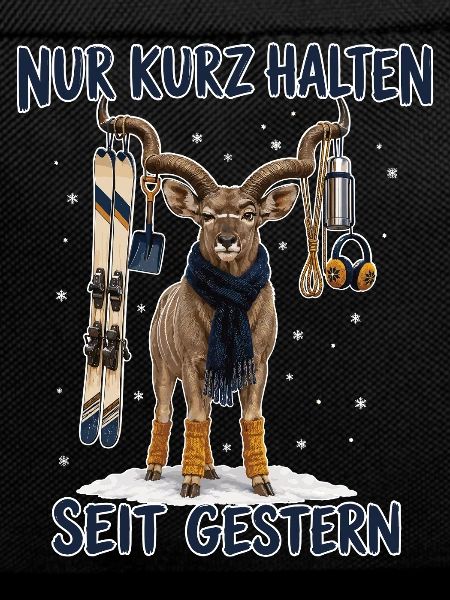 Lustiges Winter Kudu
