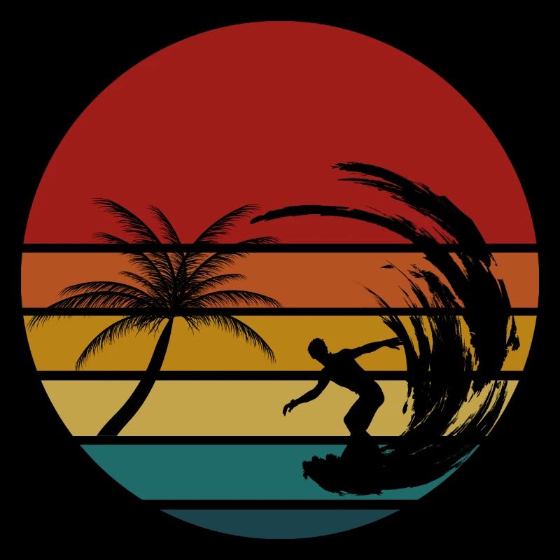 Palmier à surfer