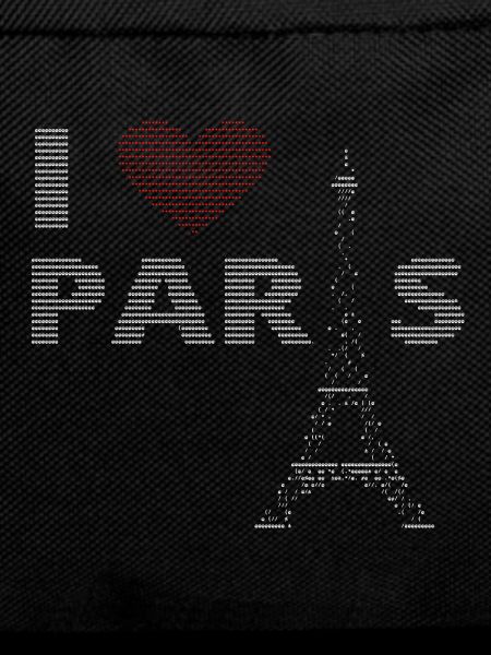 I Love Paris ASCII