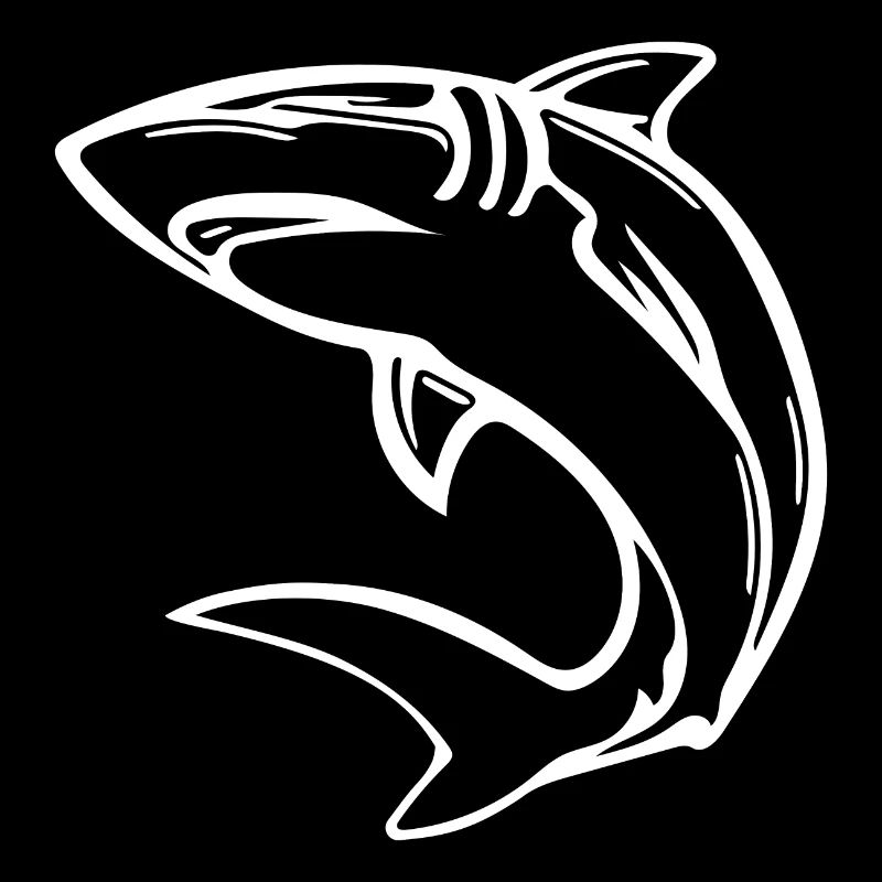 Élégant requin d’eau profonde