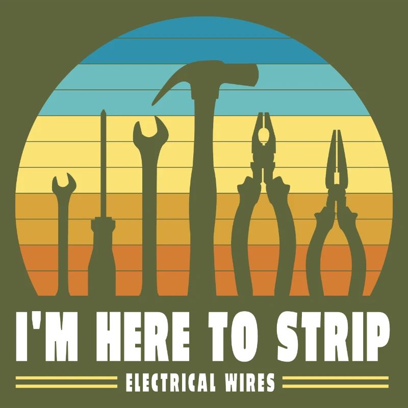 I'm here to strip electrical cables