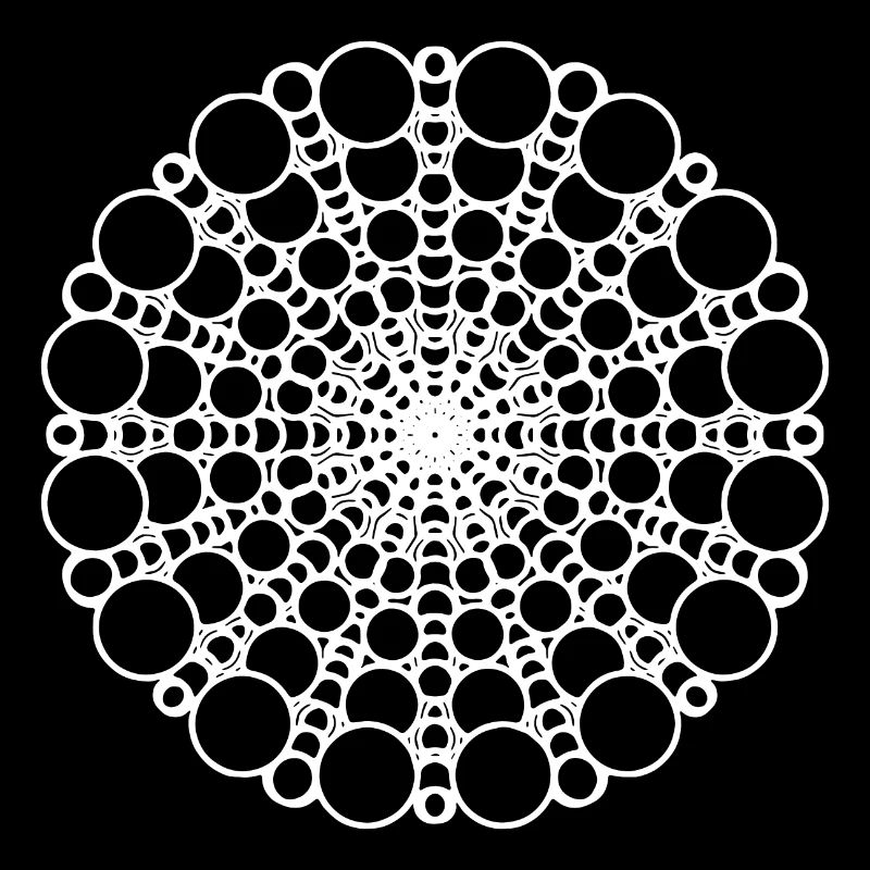 Geometric Mandala Circles Round Pattern Shape