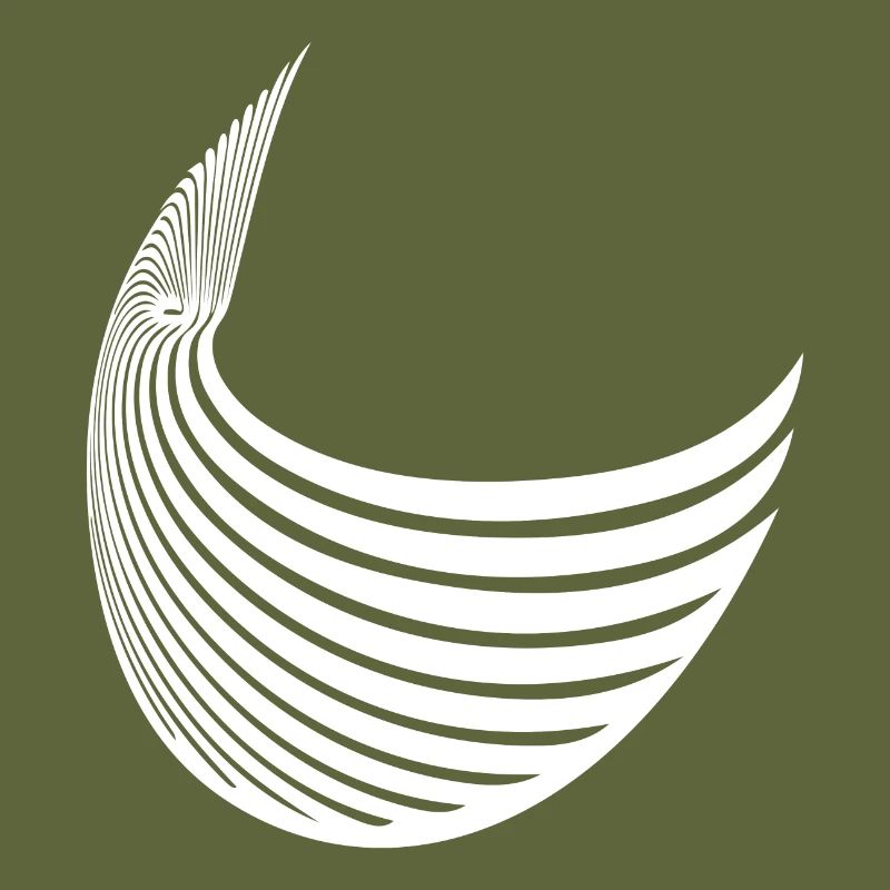 Geometric stripe wing