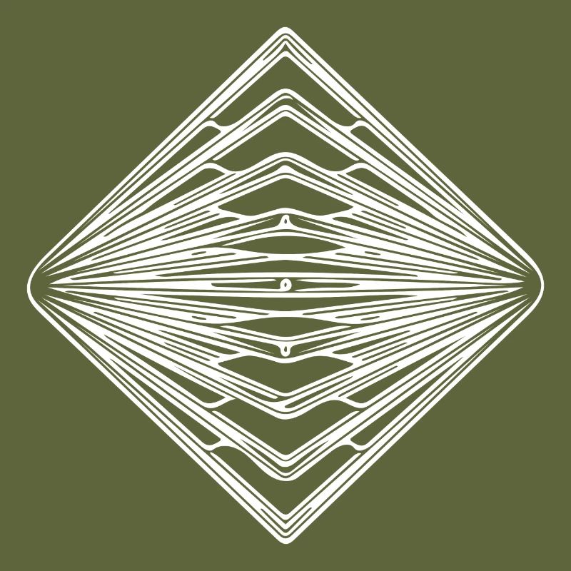 Geometric Vintage Triangle Pattern