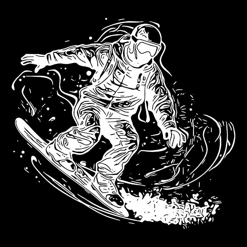 Hors route Snowboarding Jump Style Cooler Move