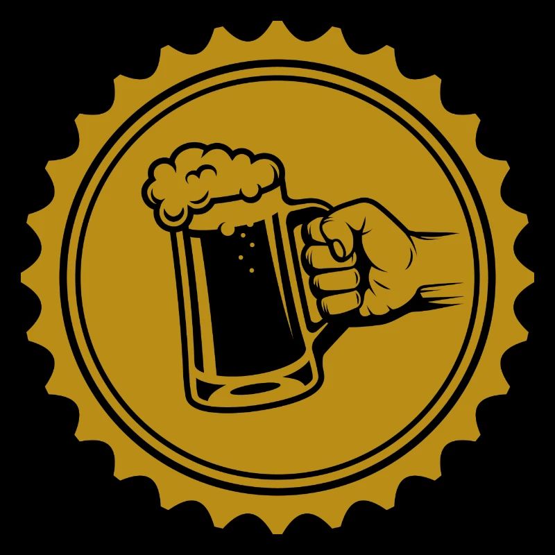 Bier - Beer / Bierkrug - Bierflasche Bierfass