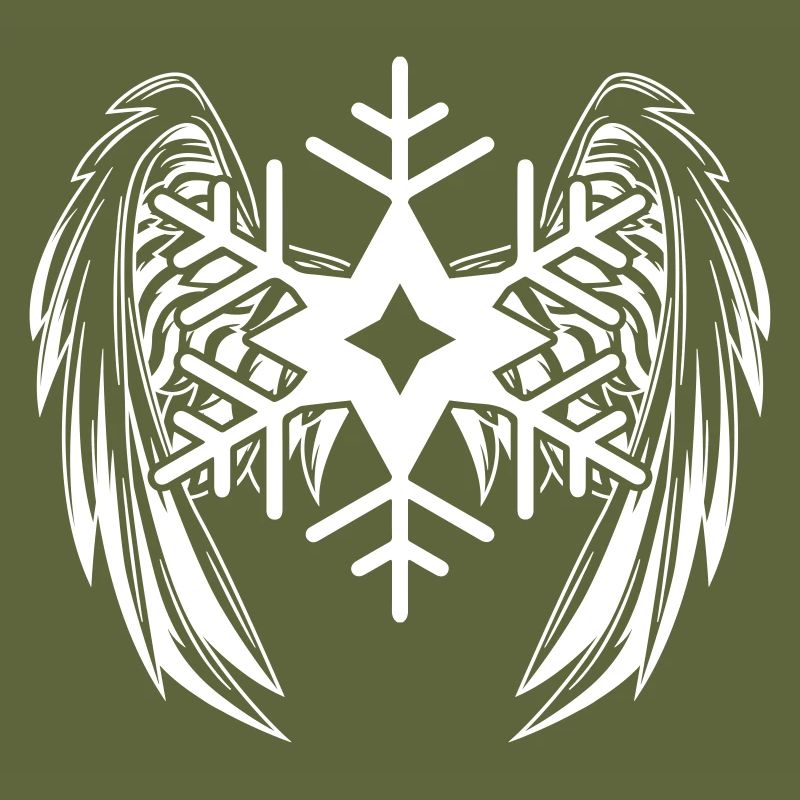 ailes de flocon de neige