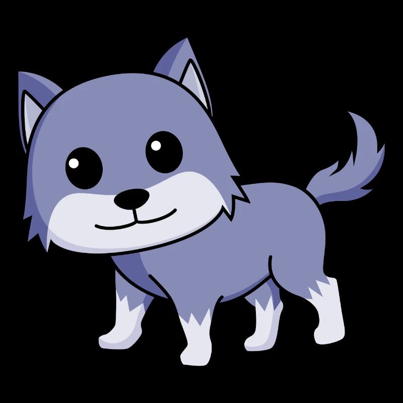 Loup Comic Animal