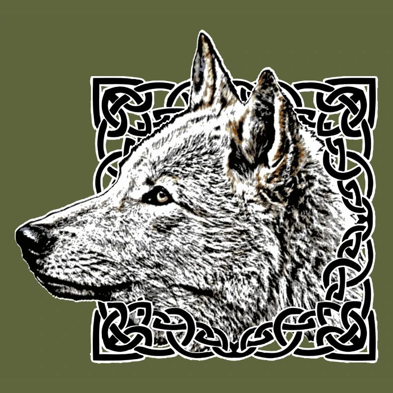 Wolf, grau