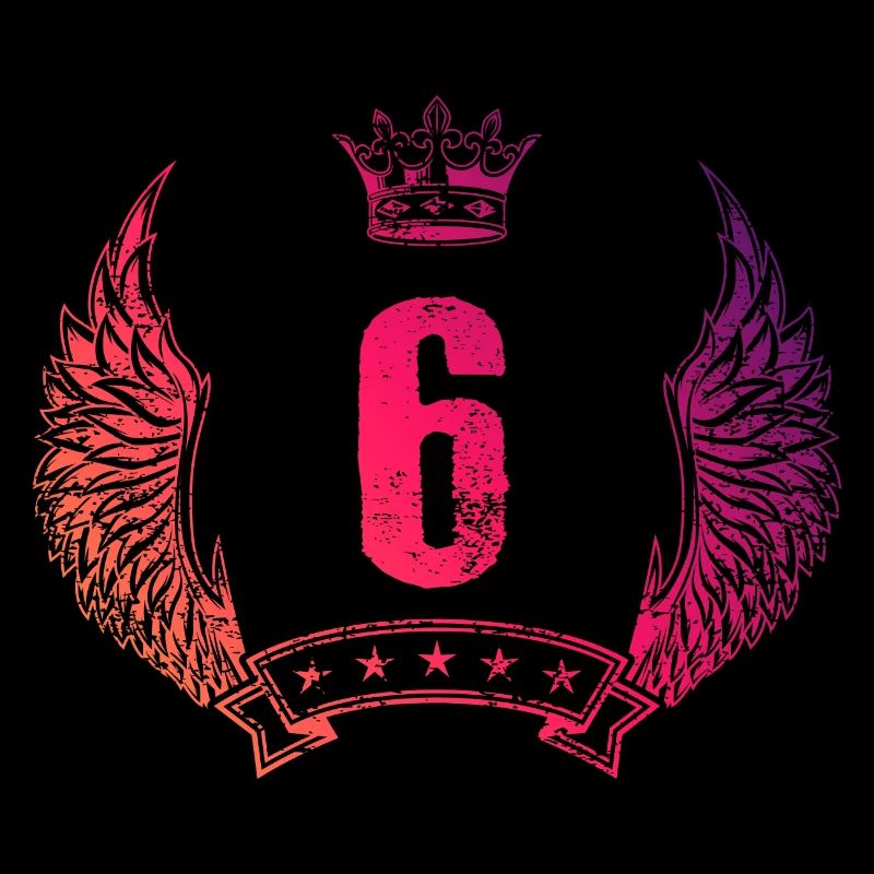 6 Zahl Krone