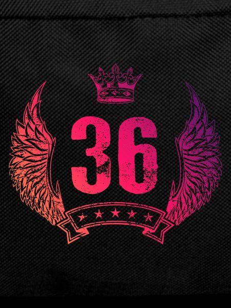 36 Number crown