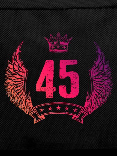45 Number crown