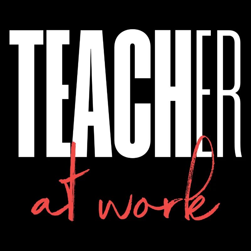 Teacher at work