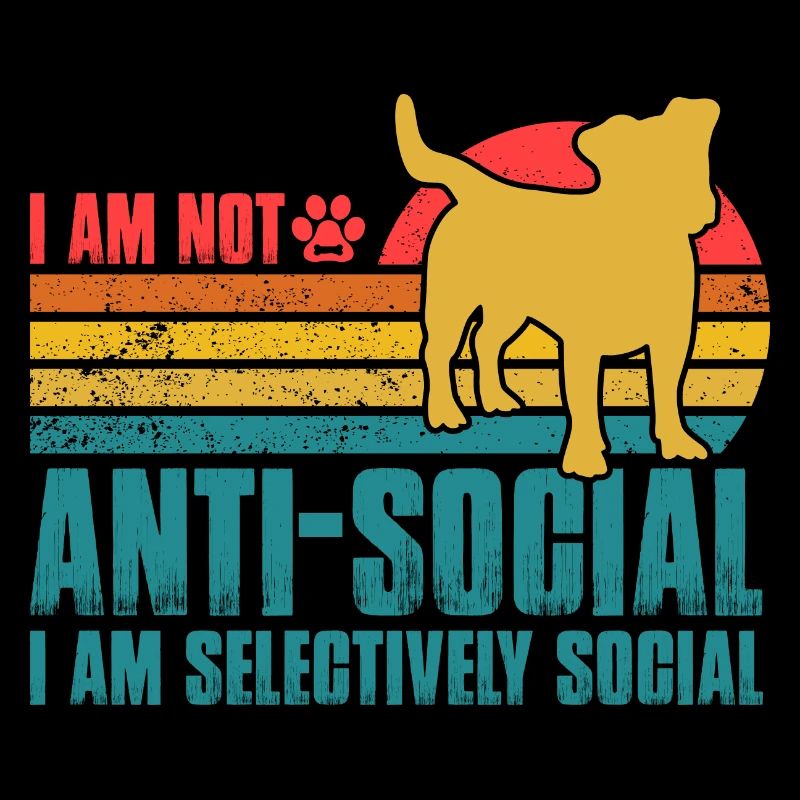 Je ne suis pas antisocial, je suis sélectivement Jack Russell