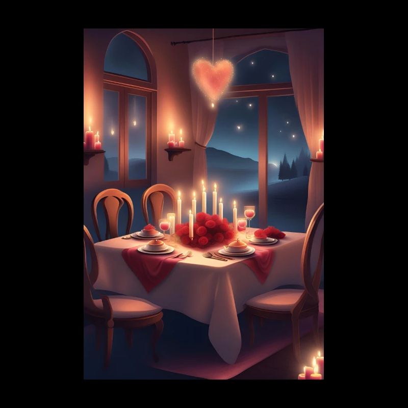 Valentines day dinner