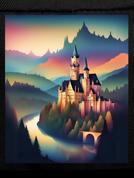 A castle in Romania