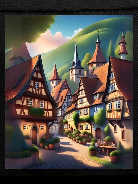 Old town in Switzerland