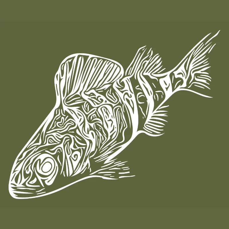 Perch fish design for predator anglers
