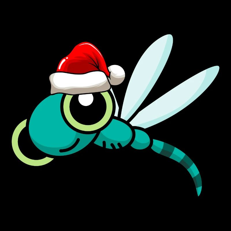 Drachenfliege Weihnachten libelle