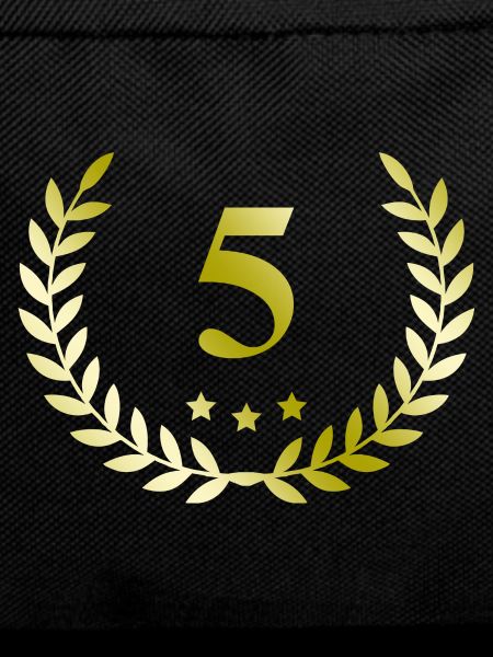 5 Number wreath