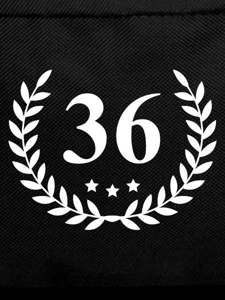 36 Number wreath