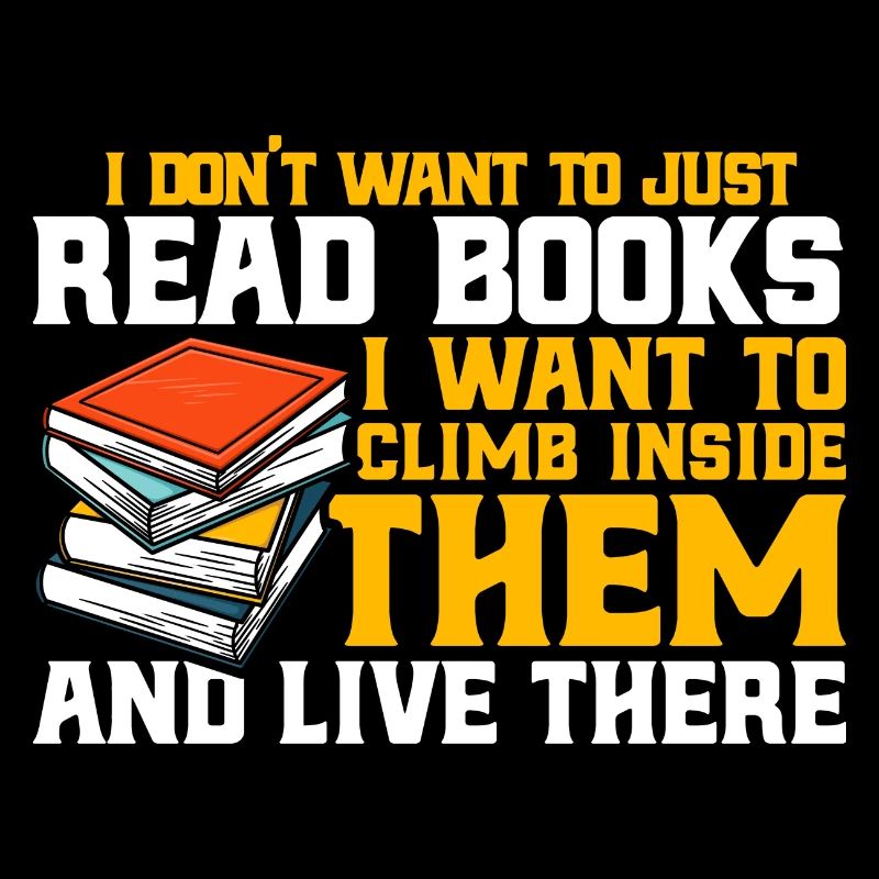 Ich will nicht nur Bücher lesen Buch lesen Geschen