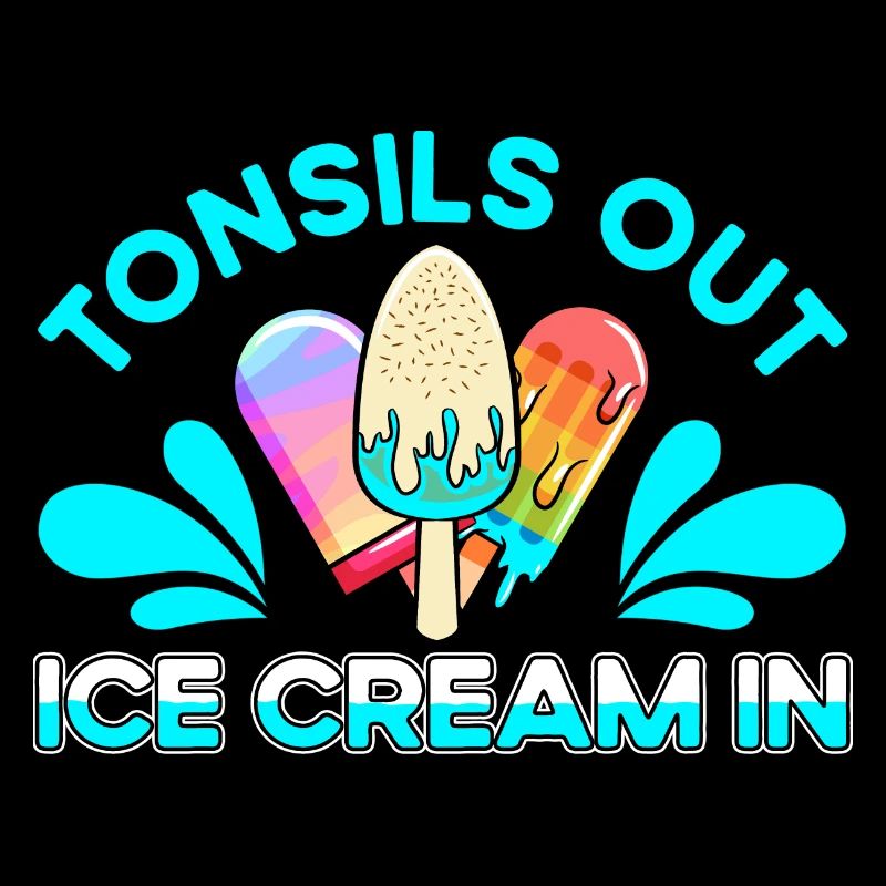 Mandeln raus Eiscreme rein Eiscreme Geschenk