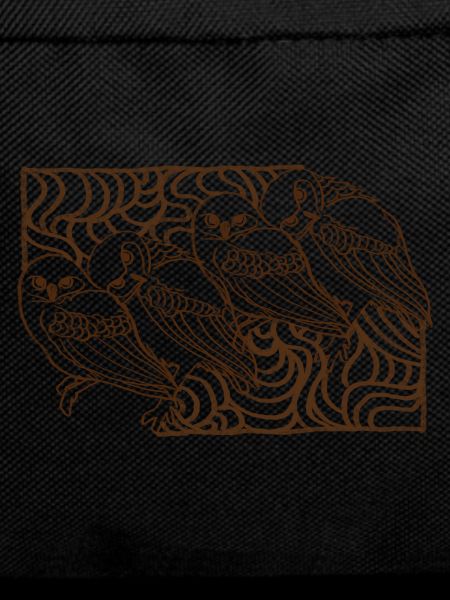 Sweet hand drawn owls, illustration