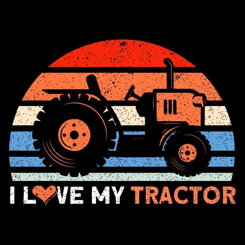 Tractor Farmer Cattle Breeder Gift
