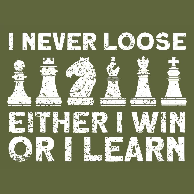 Entweder ich gewinne oder ich lerne