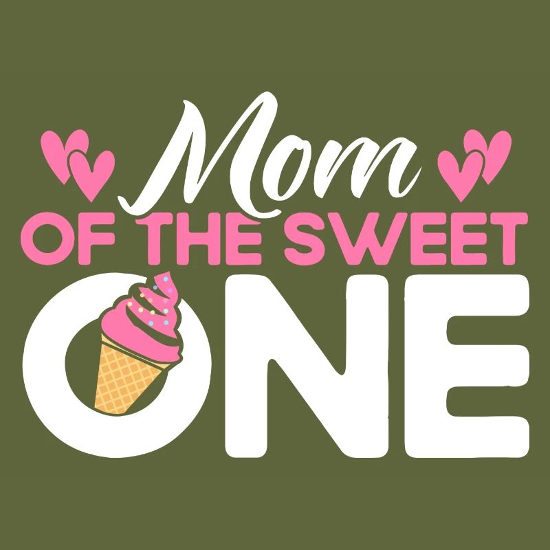 Die Mutter der Süßen Eiscreme Geschenk