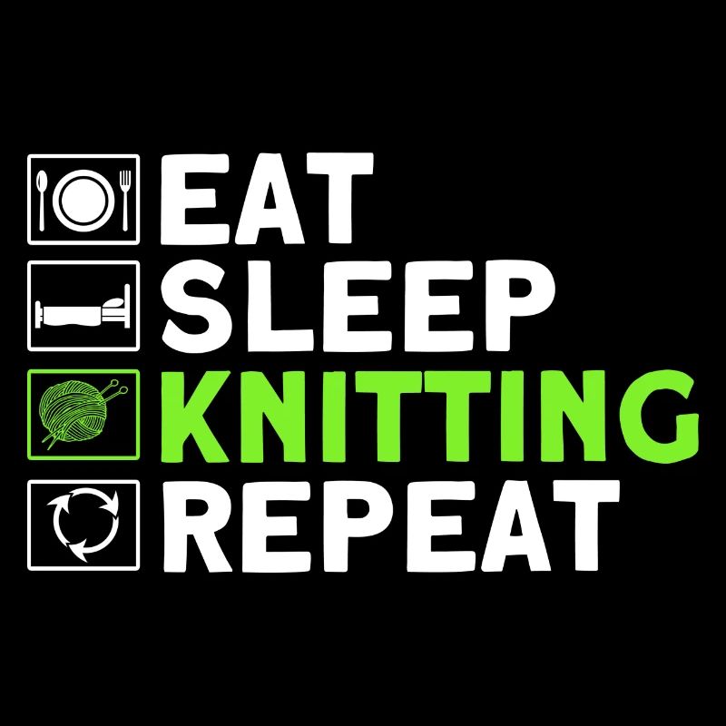 Knitting Knitting Knitting Lovers Gift