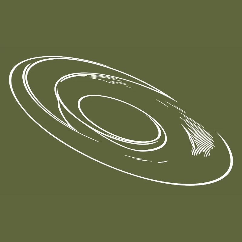 Geometric three-dimensional circular disk