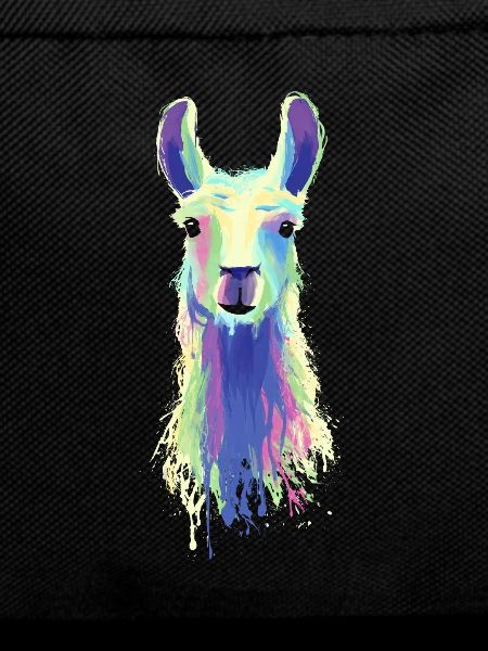 Neon Llama Gift Alpaca Llama