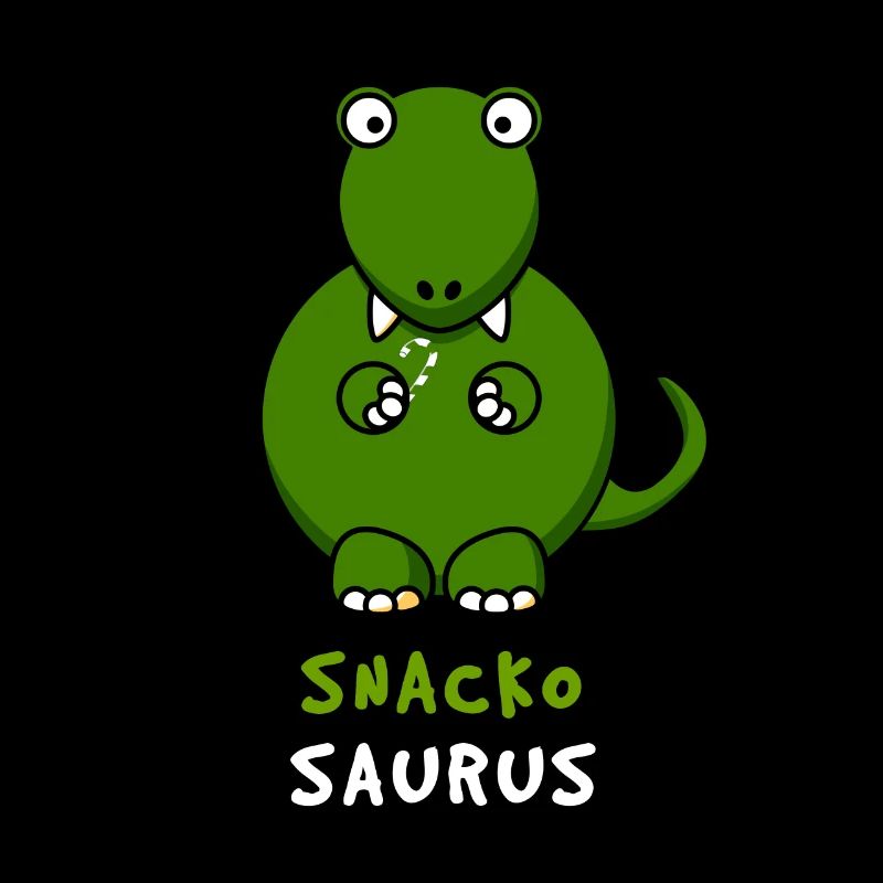 Snackosaurus with sweets T-Rex dinosaur