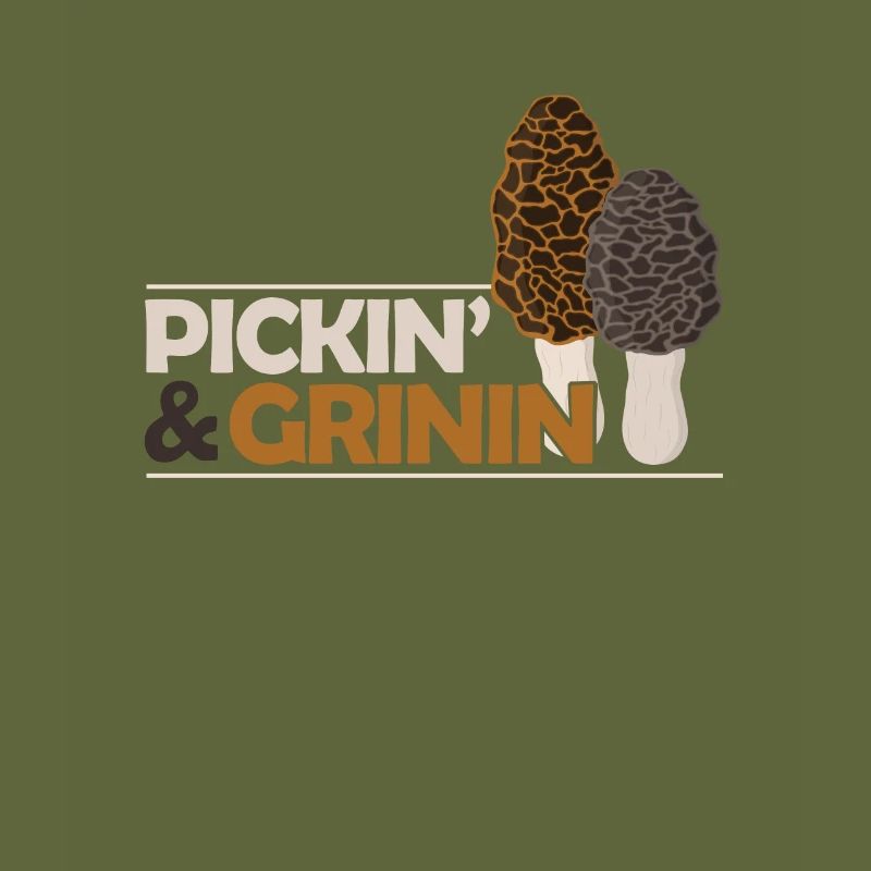 Pickin' And Grinin Mushroom Picker Mongrel