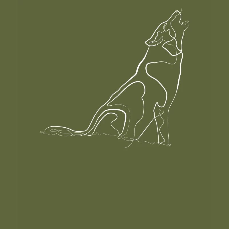 Wolf Husky Dog