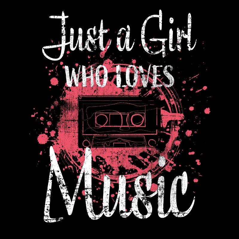 90er Musik Mädchen Musiker