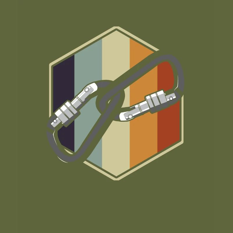 Locking Wanderer Kletterer Schäkel Metallschleife Geschenk