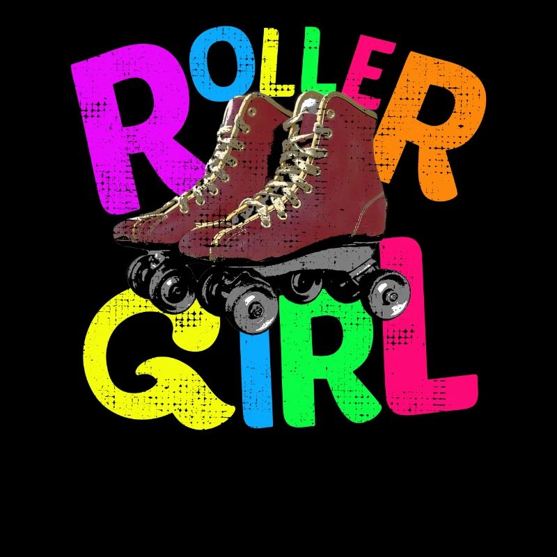 "Roller Girl" Rollschuh Mädchen