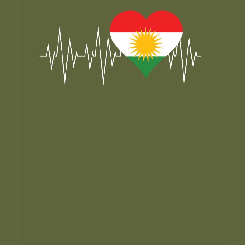 Cadeau kurde drapeau kurde