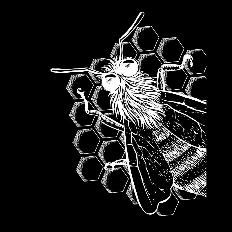 Imker Bienen Geschenk Honig Motiv