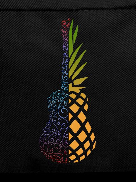 Bunte Ananas Ukulele