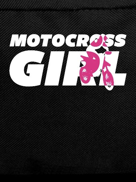 Motocross girl biker