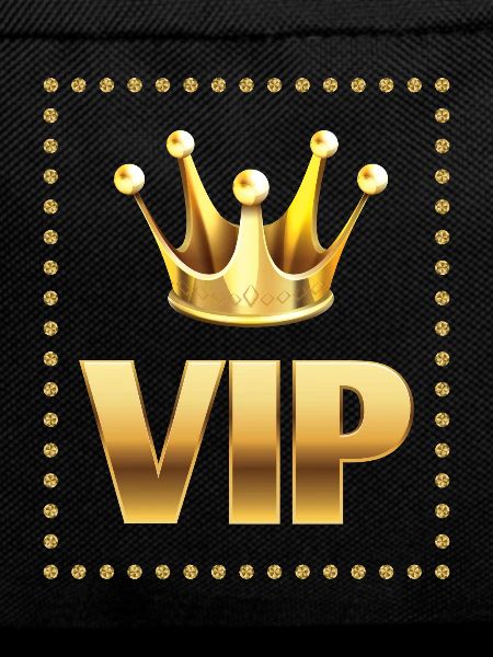 VIP with crown