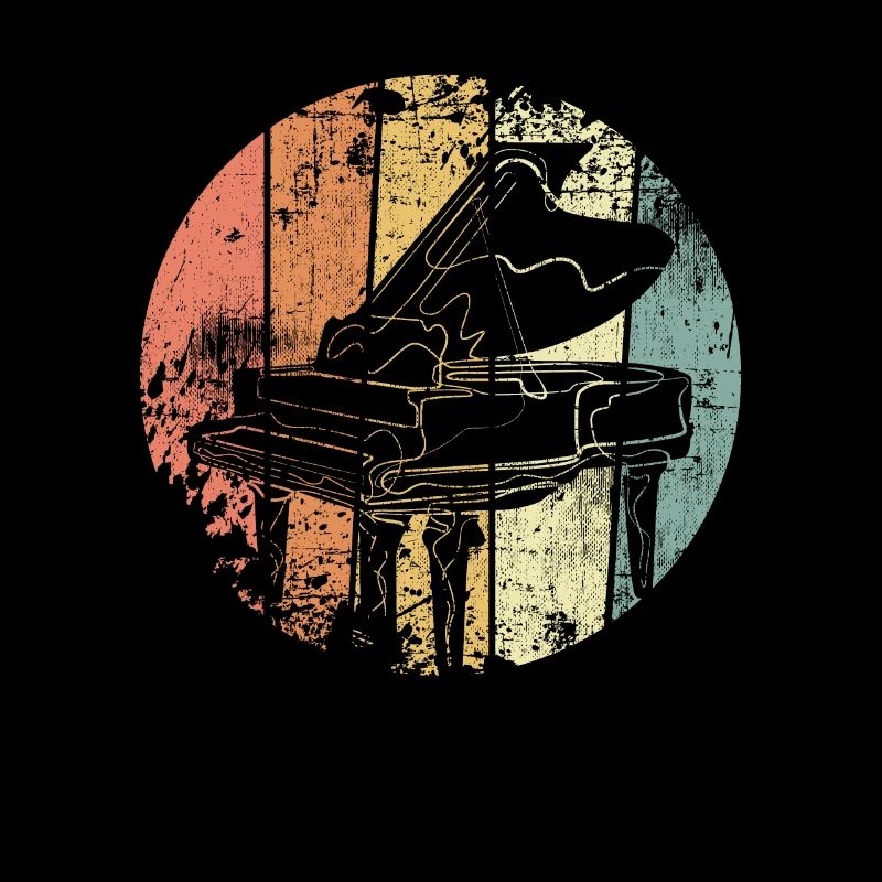 Piano rétro