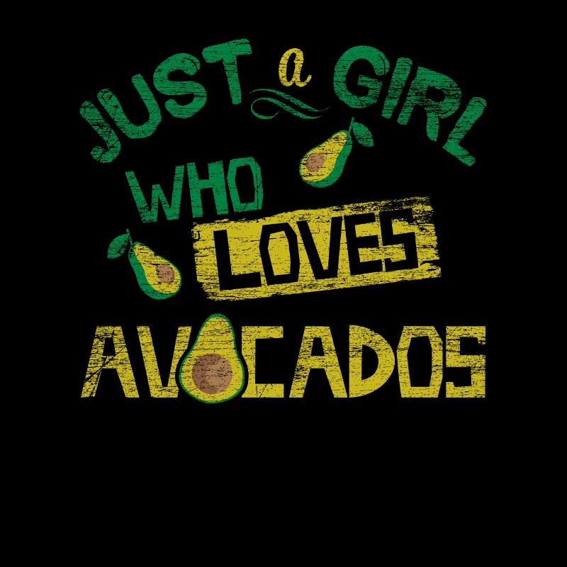 Avocado Mädchen