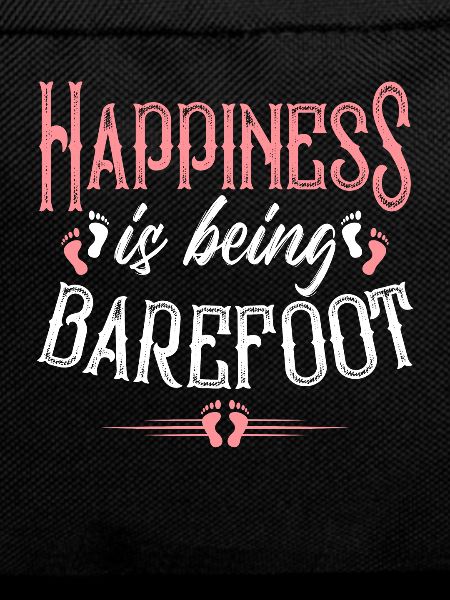 Barefoot footprint